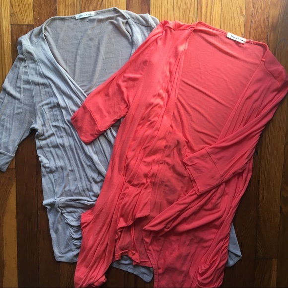 Francesca's Collections Sweaters - TWO🧡 Summer Drape Cardigans